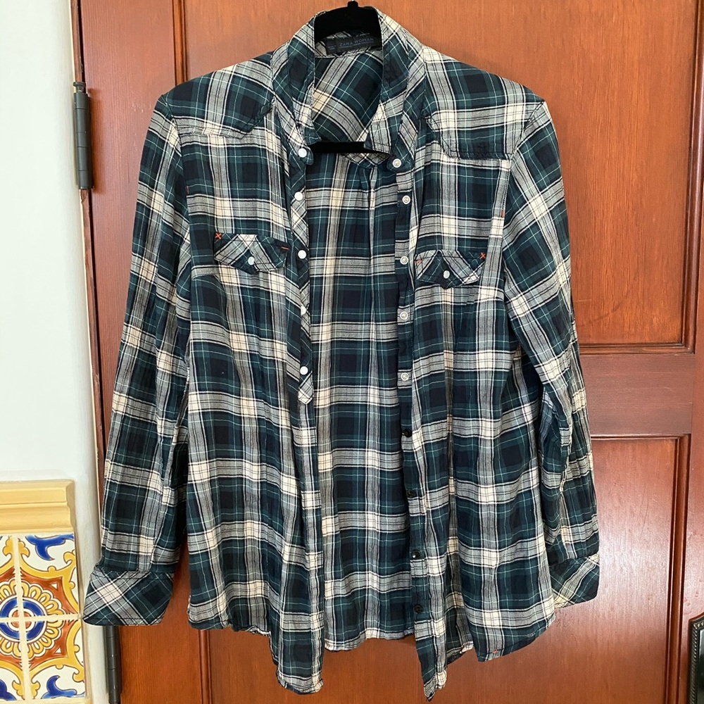 Zara Plaid Shirt